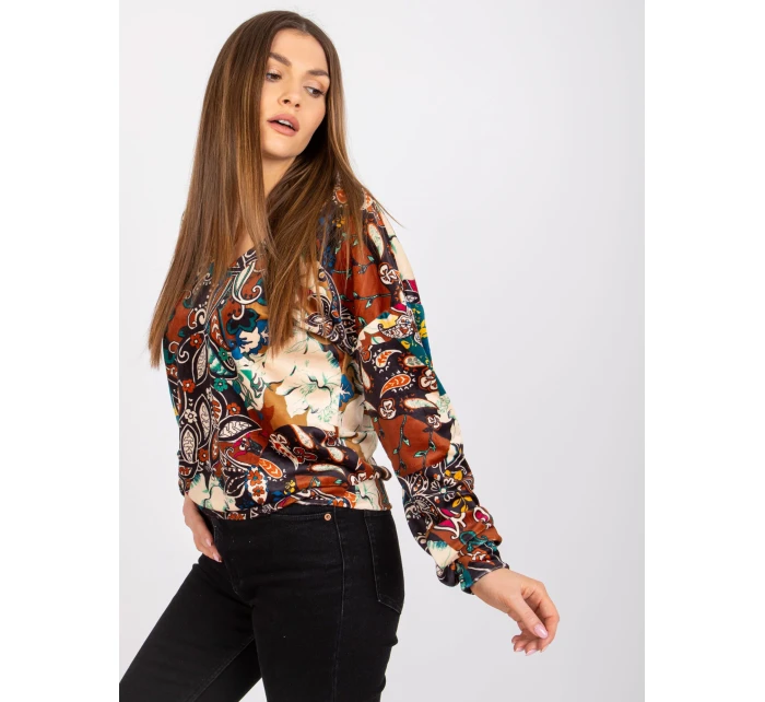 Blúzka DHJ BZ 6550 3.14P hnedá