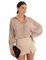 Szorty IT SN model 21795614 beżowy - FPrice Szorty IT SN model 21795614 beżowy - FPrice