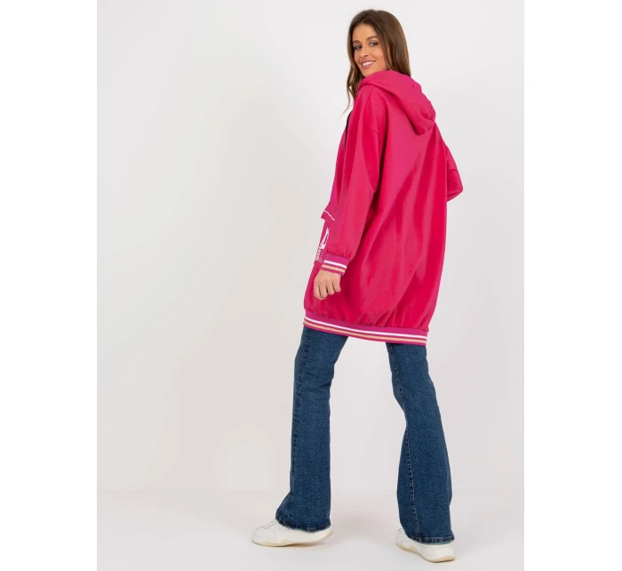 Dámska mikina RV BL 8149.91P fuchsiová - FPrice
