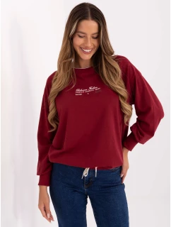 Bluza RV BL model 21320029 bordowy - FPrice
