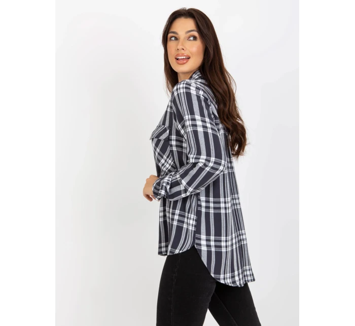 Dámska blúzka D70039Z11082A tmavosivá - FPrice Dámska blúzka D70039Z11082A tmavosivá - FPrice