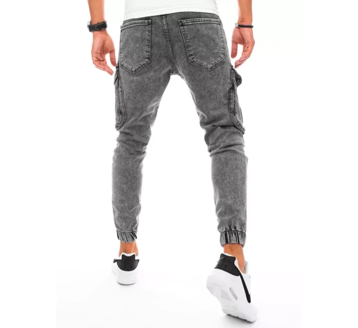 Pánské bojové džínové kalhoty světle šedé Dstreet model 21963226 - FashionStreet Pánské bojové džínové kalhoty světle šedé Dstreet model 21963226 - FashionStreet