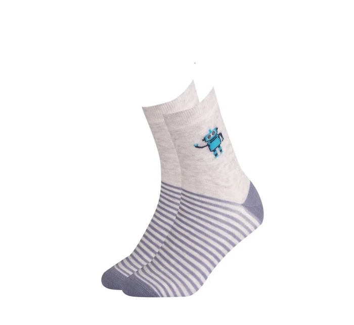 Chlapecké vzorované ponožky model 20908731 Cottoline 3032 - Gatta Chlapecké vzorované ponožky model 20908731 Cottoline 3032 - Gatta