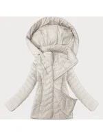 Dámska prešívaná bunda s kapucňou J Style (16M9238-280)