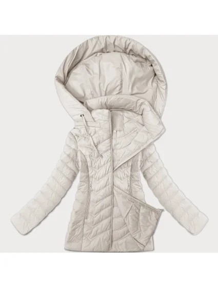 Dámska prešívaná bunda s kapucňou J Style (16M9238-280)