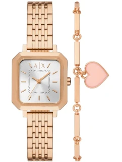 Dámské hodinky + náramek + BOX model 21806331 - Armani Exchange