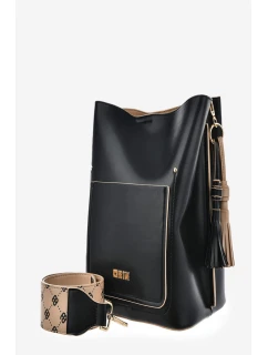 Damska Torebka Z Eko Skóry Big Star OO574138 Czarna