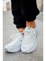 Buty Sportowe Damskie Big Star NN274A095 HI-POLY SYSTEM Biało-Zielone Buty Sportowe Damskie Big Star NN274A095 HI-POLY SYSTEM Biało-Zielone