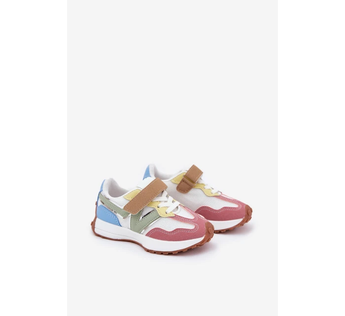 Sneakersy Dziecięce Na Rzep Multikolor Tezzu Sneakersy Dziecięce Na Rzep Multikolor Tezzu