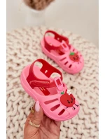 Sandałki Dziecięce Na Rzep Owoce 83615 Ipanema Summer XIV Różowo-Czerwone