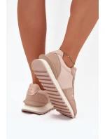 Dámské Kožené Tenisky Big Star model 21705814 HIPOLY SYSTEM Nude - Big Star Shoes