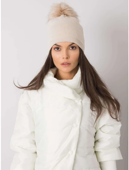 Dámská čepice JK CZ 34 model 15837361 béžová - FPrice