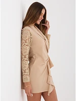 Sukienka MI SK model 22128361 beżowy - FPrice