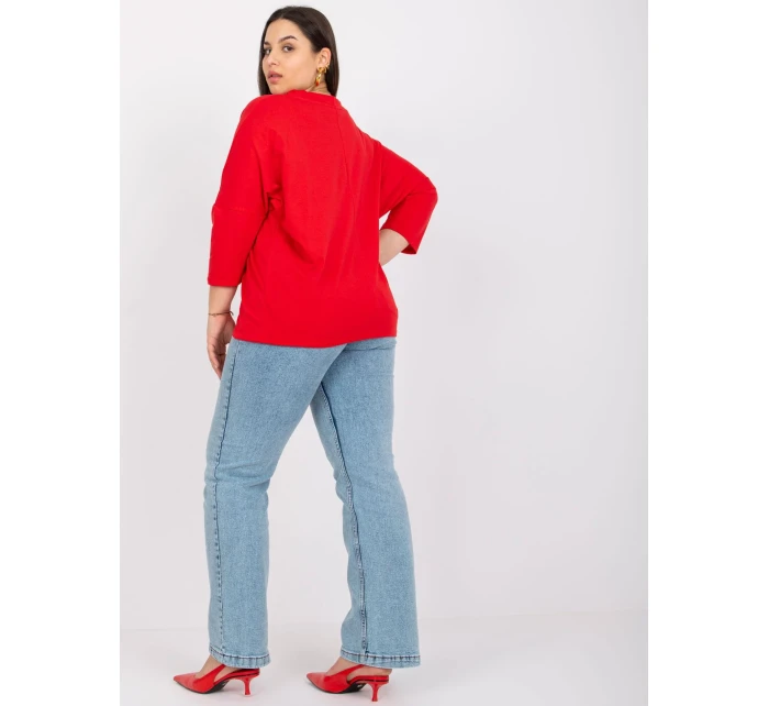 Halenka RV BZ model 17157395 červená - FPrice Halenka RV BZ model 17157395 červená - FPrice