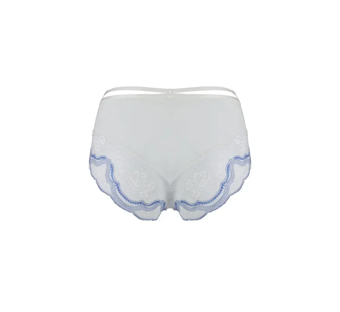 MODRÁ ZAMATOVÁ BALCONETTE PODPRSENKA 19191