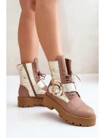 Šnurovací vyšší model 201003 Krok vo veľkom štýle