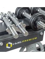 HMS STR12 Prémiový stojan na dosky a činky