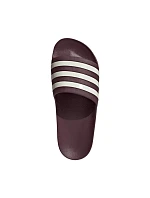 Žabky adidas Adilette Aqua v barvě bordó KJ7353