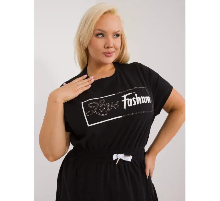 Sukienka RV SK model 19920701 czarny - FPrice