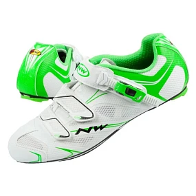 Pánské cyklistické sport boty Sonic M Bílá se zelenou model 21117127 - Northwave Pánské cyklistické sport boty Sonic M Bílá se zelenou model 21117127 - Northwave