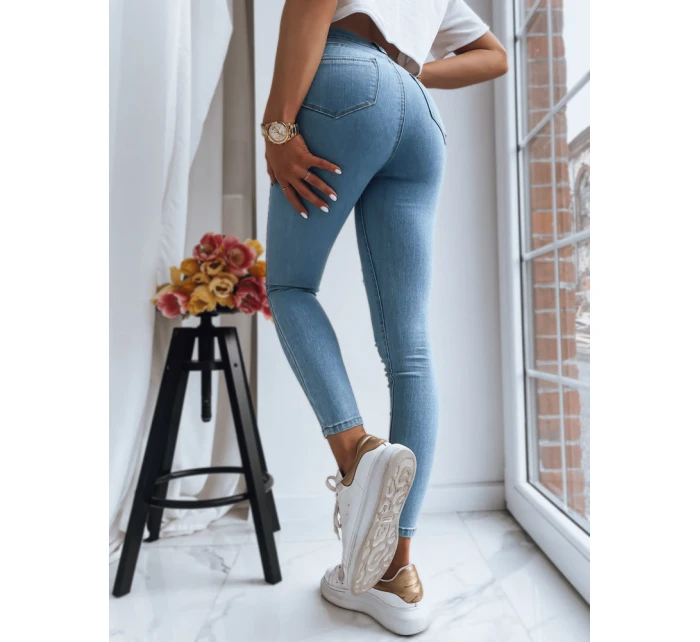 Dámske nohavice THAT ONE modré FashionStreet UY1396