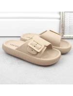 Žabky s prackou Vinceza W JAN308 beige