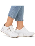 Dámske kožené tenisky na podpätku Remonte D0T04-80 Dámske kožené tenisky na podpätku Remonte D0T04-80