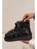 Dámské sněhule na platformě  Černé model 21714117 - D.Franklin