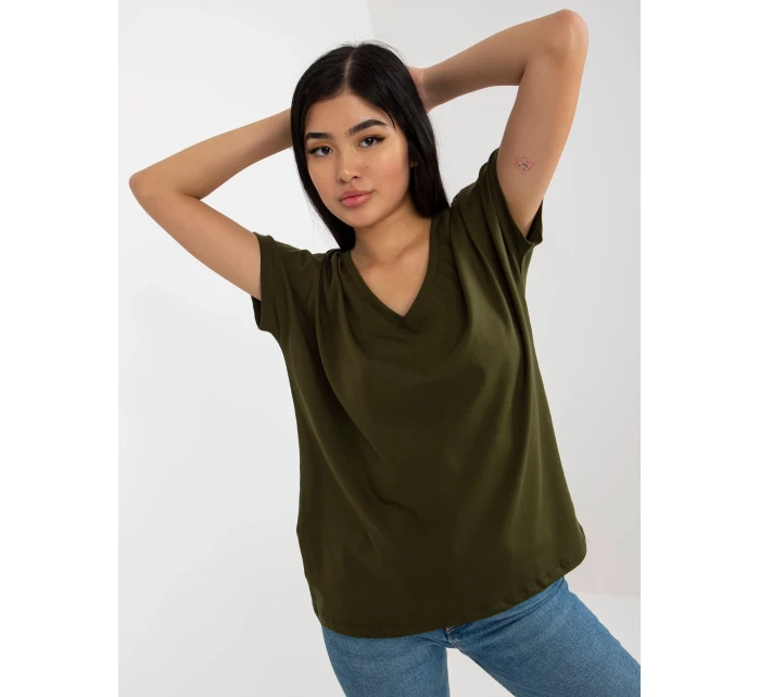 Dámske tričko RV TS 4832.30 khaki Dámske tričko RV TS 4832.30 khaki