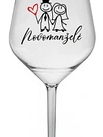 NOVINKA - číry nerozbitný pohár na víno 470 ml