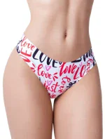 Dámske brazílske Meméme Love Message