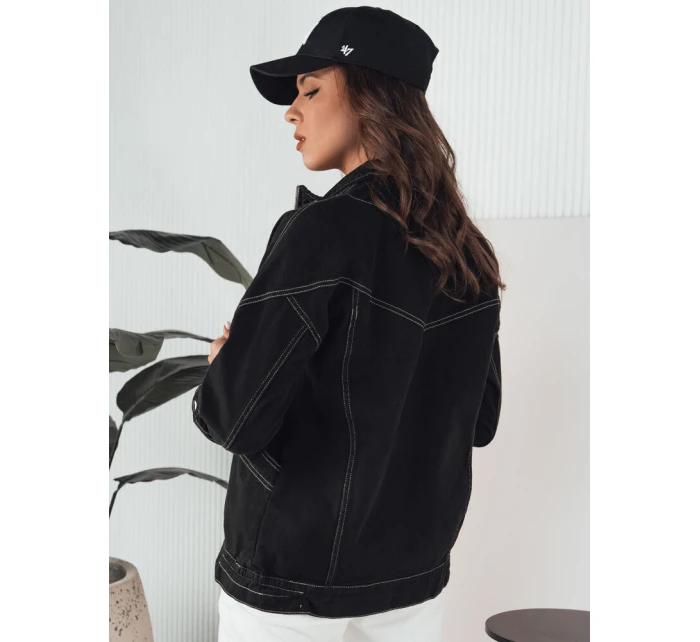 Dámská džínová bunda černá Dstreet model 21976662 - FashionStreet Dámská džínová bunda černá Dstreet model 21976662 - FashionStreet
