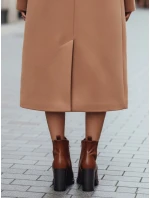 Dámské kozačky na jehlovém podpatku hnědé Dstreet model 21994910 - FashionStreet