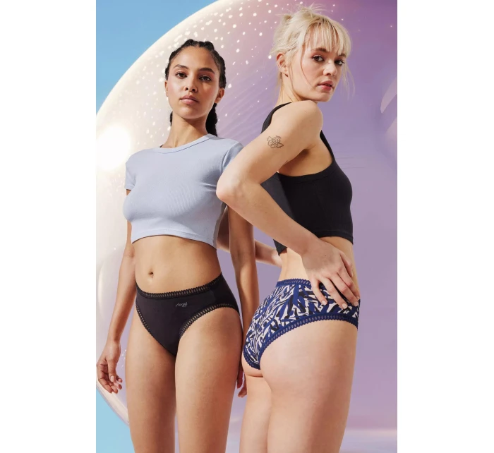 sloggi GO Crush Hipster C3P - BLACK - SLOGGI BLACK - SLOGGI