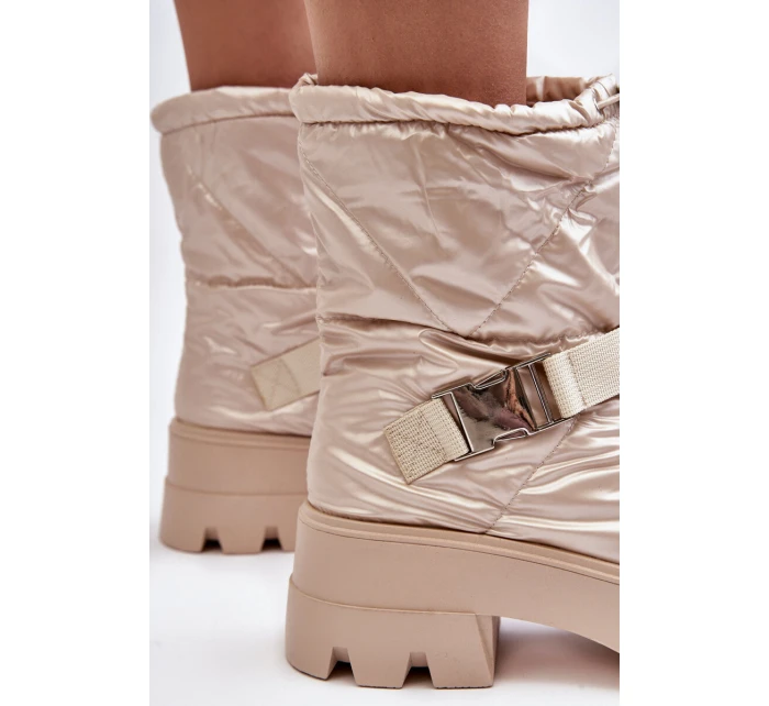 Dámské Boty Se  A  Bežové model 21634486 - Boto