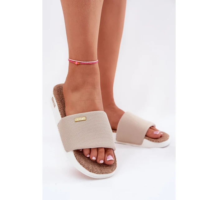 Klapki Damskie Big Star RR274A102 Beżowe