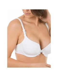 Dámska vystužená podprsenka 07817 White - Selmark
