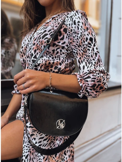 Kožená kabelka černá Dstreet model 21971445 - FashionStreet Kožená kabelka černá Dstreet model 21971445 - FashionStreet