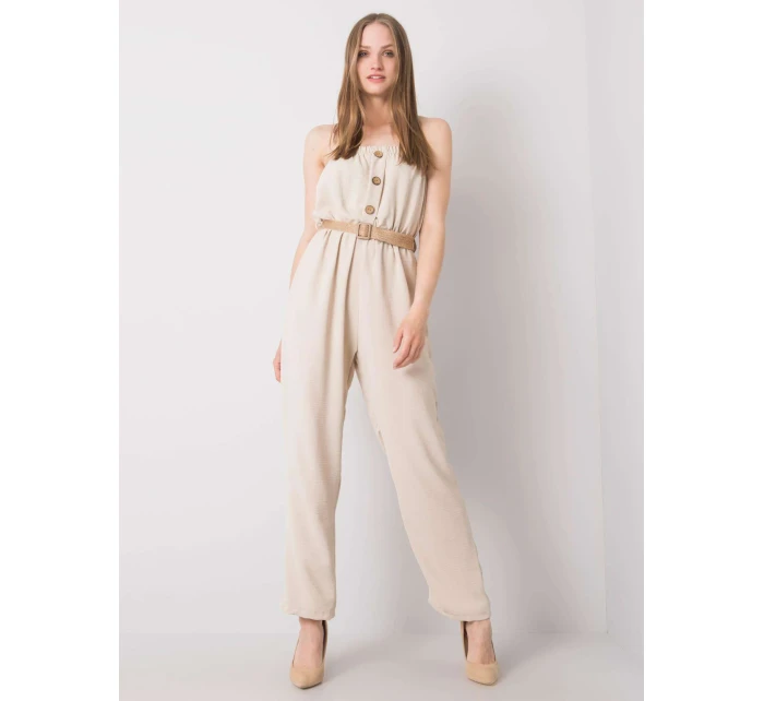 Kombinéza KO světle béžová model 15268548 - FPrice Kombinéza KO světle béžová model 15268548 - FPrice
