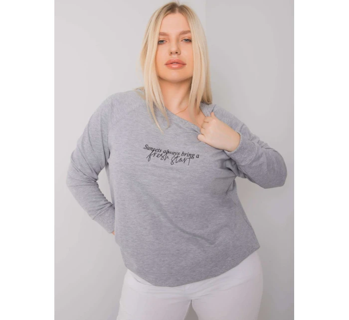 Mikina RV BL 7162.12P šedá Mikina RV BL 7162.12P šedá