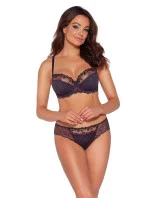 Dámska podprsenka 1030 Cold Espresso Tmavo hnedá - Ava