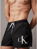 Pánske plavky KM0KM01015 BEH black - Calvin Klein