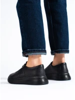 Krásné polobotky černé dámské bez podpatku Krásné polobotky černé dámské bez podpatku