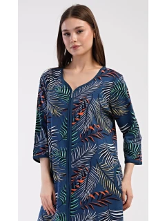 Dámske domáce šaty s trojštvrťovými rukávmi Barbara