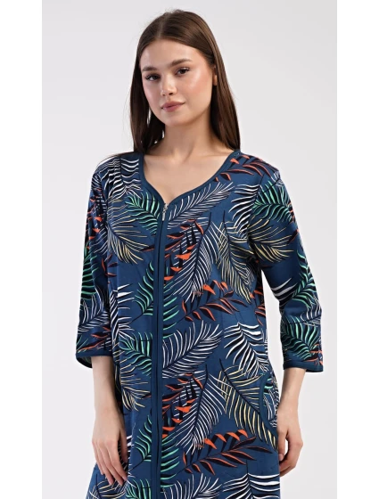 Dámske domáce šaty s trojštvrťovými rukávmi Barbara