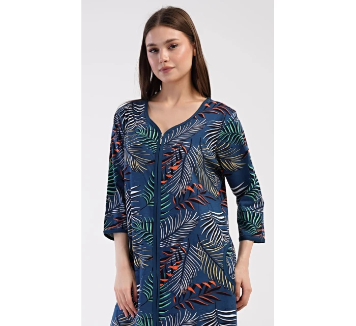 Dámske domáce šaty s trojštvrťovými rukávmi Barbara