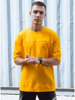 Pánské žluté tričko Dstreet model 21978151 - FashionStreet