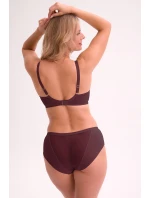 Poloměkká podprsenka Gaia BS 1058 Sonia Wine Poloměkká podprsenka Gaia BS 1058 Sonia Wine