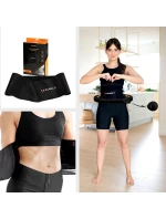 Čierna/zlatá HHM13 Magnetický set Hula Hop s počítadlom HMS + BR163 Čierny pás na chudnutie Čierna/zlatá HHM13 Magnetický set Hula Hop s počítadlom HMS + BR163 Čierny pás na chudnutie