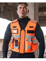 Korntex KXTAC – Bonn Multifunkční vesta "Tactical" 76.XTAC orange Korntex KXTAC – Bonn Multifunkční vesta "Tactical" 76.XTAC orange